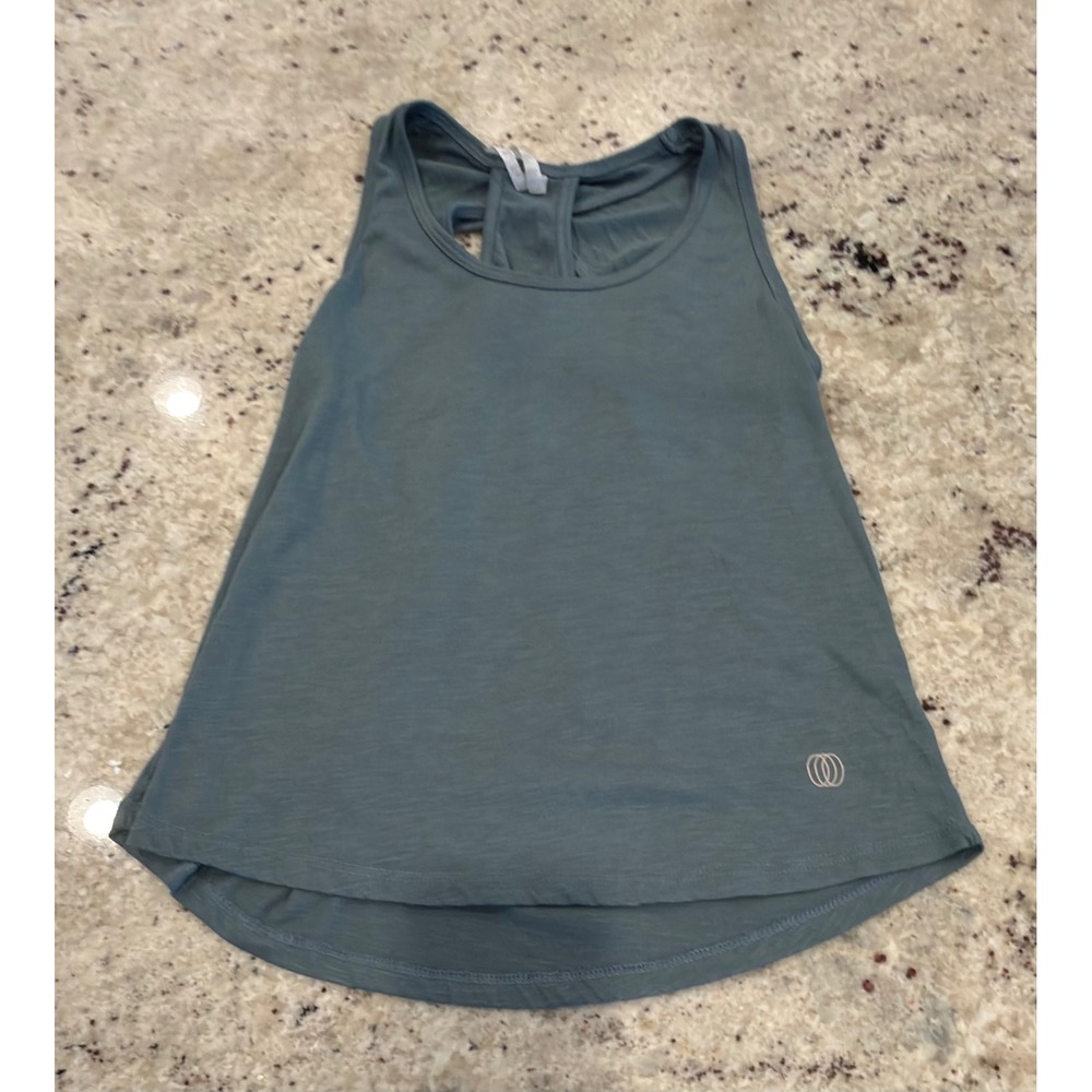 Balance Collection Teal Strappy‎ Back Tank Top Size M